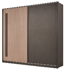 MADISON 2 DOORS SLIDING DOOR WARDROBE